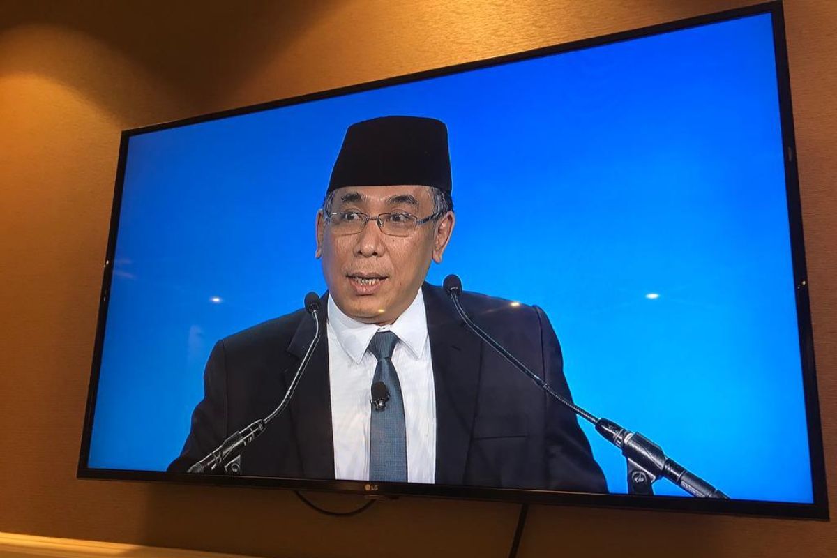 Gus Yahya menawarkan strategi perdamaian global model NU di IRF Summit