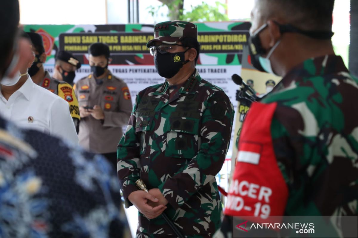 Make a habit of wearing masks, TNI chief urges citizens