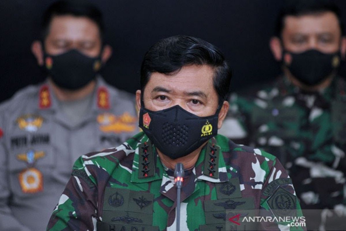 Panglima TNI memastikan penerapan prokes di DIY bakal diawasi ketat