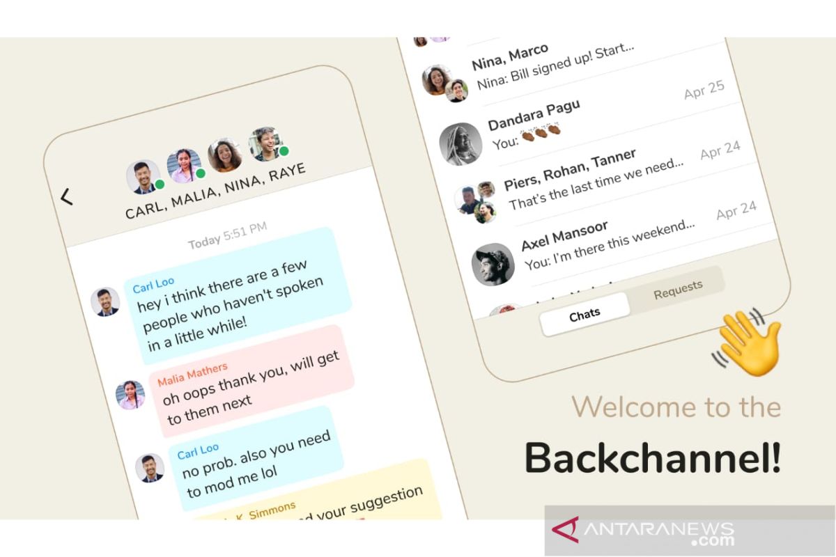 Clubhouse luncurkan fitur pesan instan Backchannel