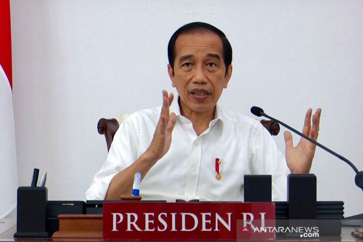Presiden Jokowi minta para menteri sensitif berkomunikasi saat pandemi