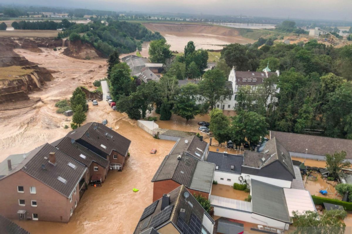 Korban jiwa banjir di Jerman menjadi 133, tidak ada WNI