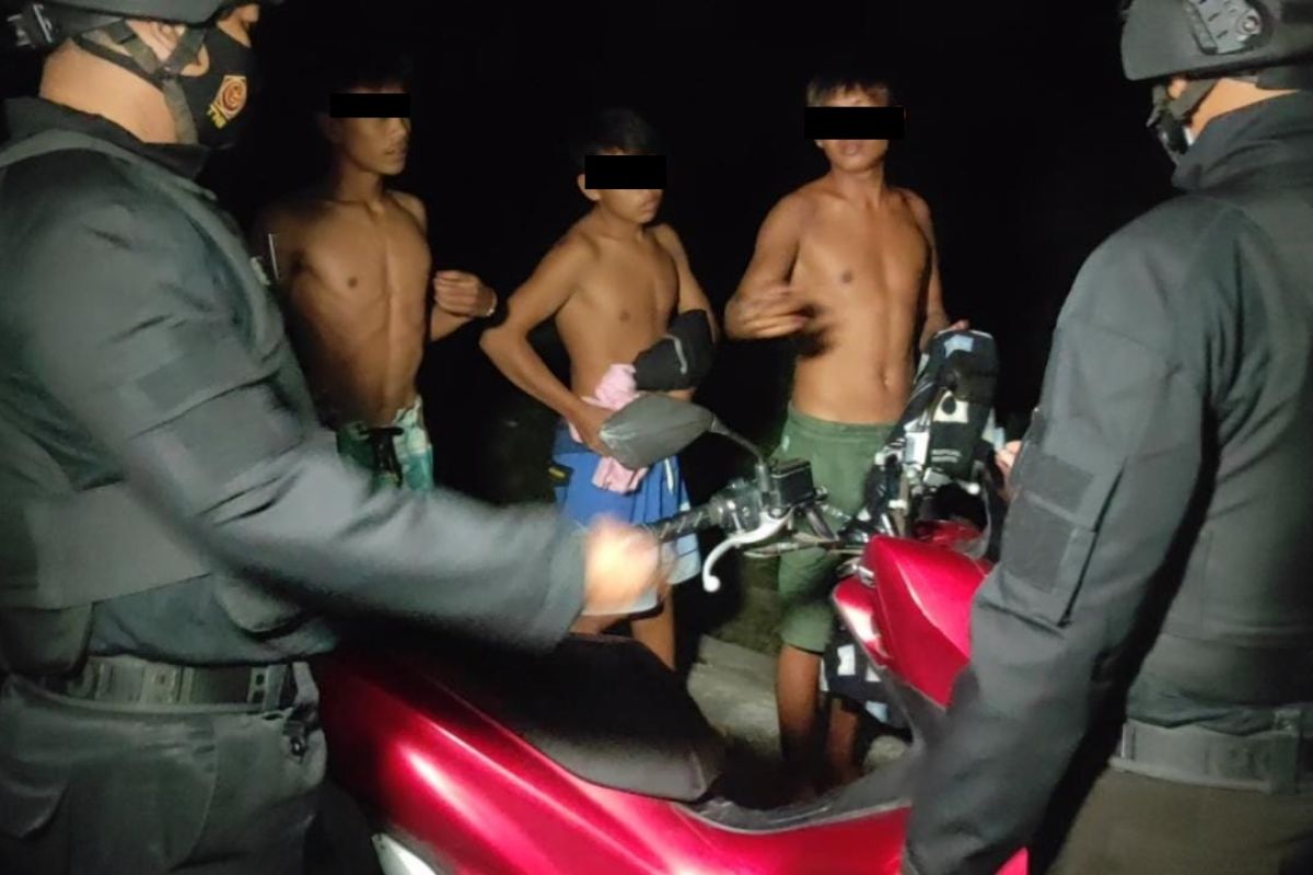 Tim Puma 8 pergoki pemuda mabuk bonceng enam kendarai sepeda motor