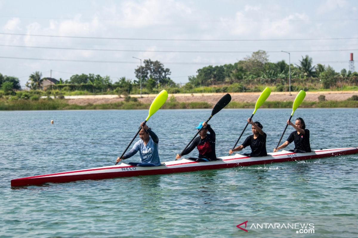 Tim dayung DKI jalani pemusatan latihan di Palembang jelang PON