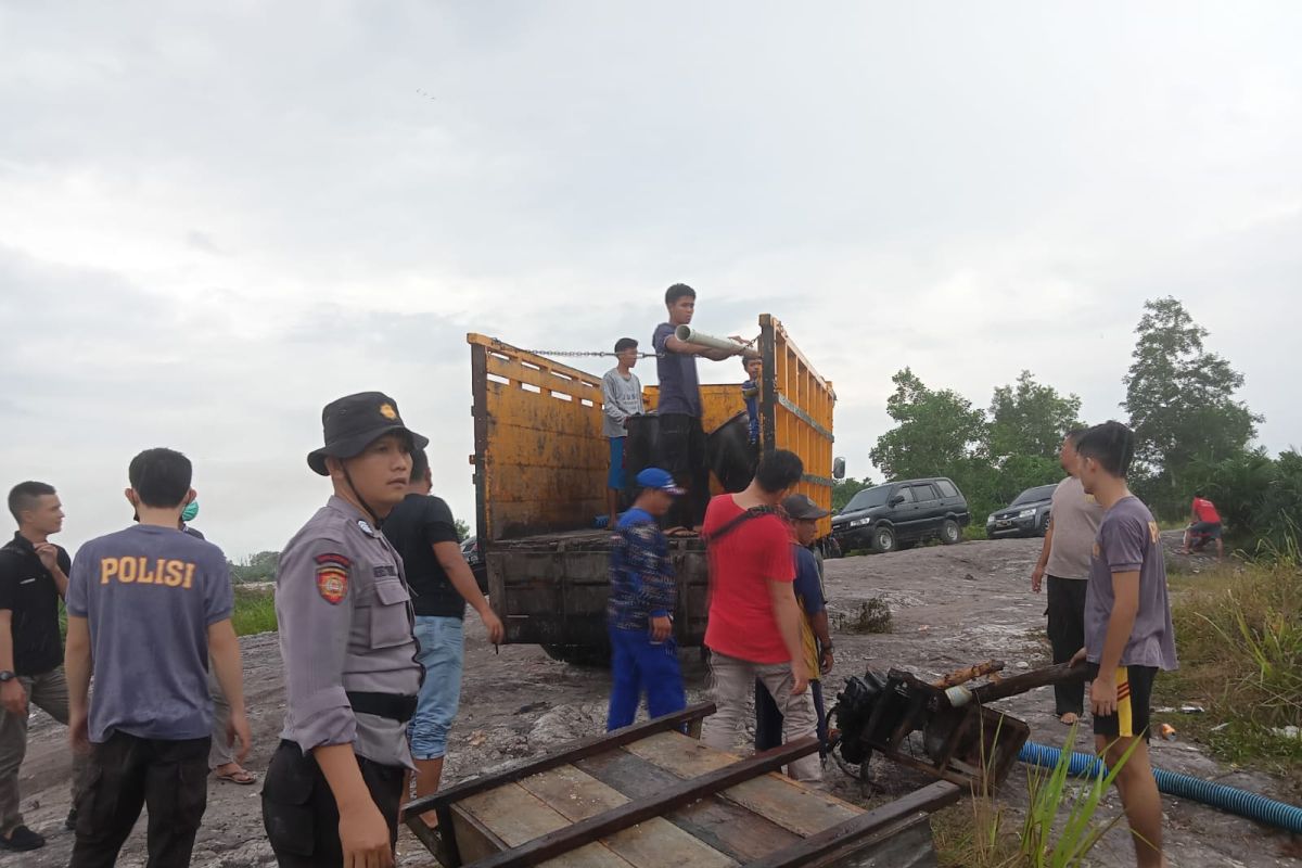 Tambang timah liar di Bangka Tengah berpotensi timbulkan bencana alam