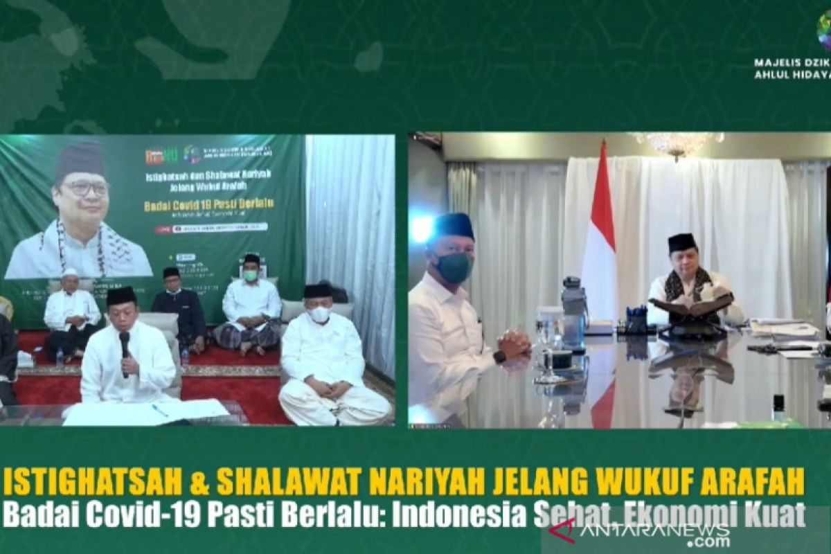 Airlangga minta ulama bantu sosialisasi pentingnya vaksinasi