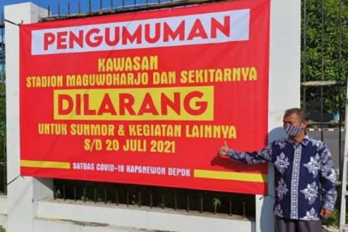 Sleman larang warga berolahraga di tempat umum cegah kerumunan