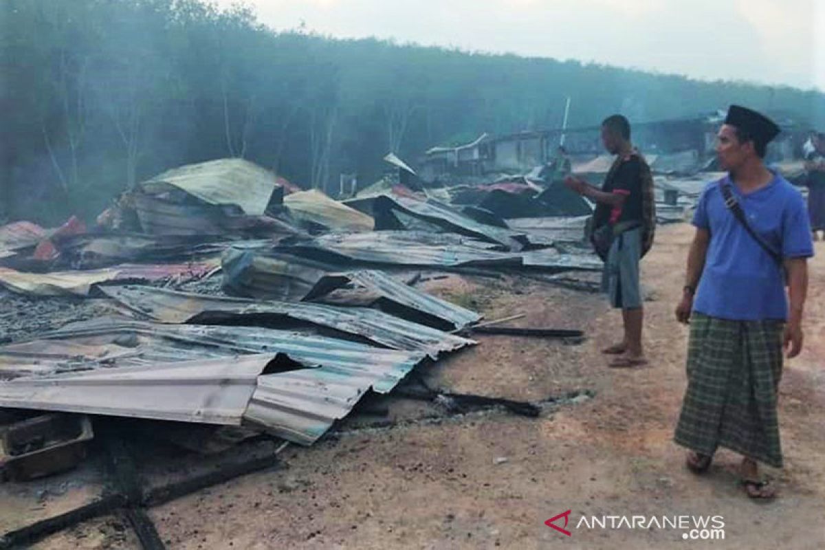 Rumah pekerja Indonesia di Malaysia terbakar