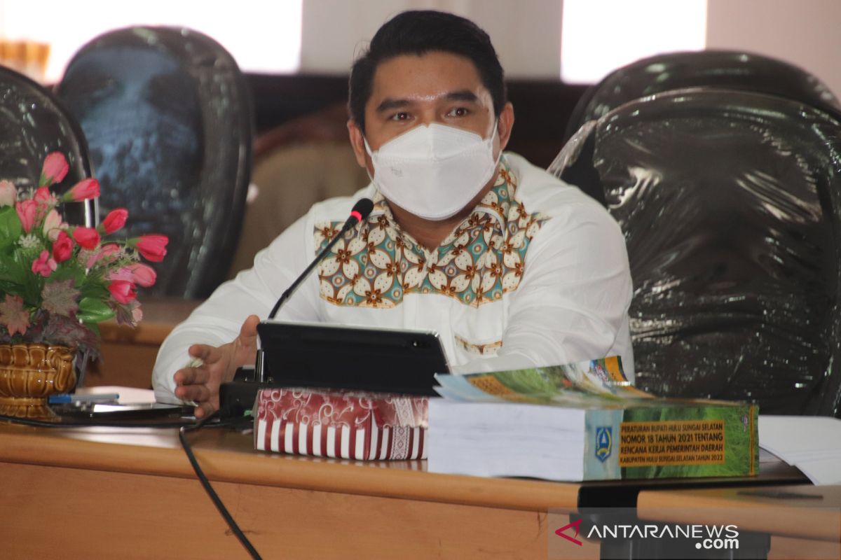 Ketua DPRD HSS ingatkan batas waktu pembahasan KUA PPAS 2022