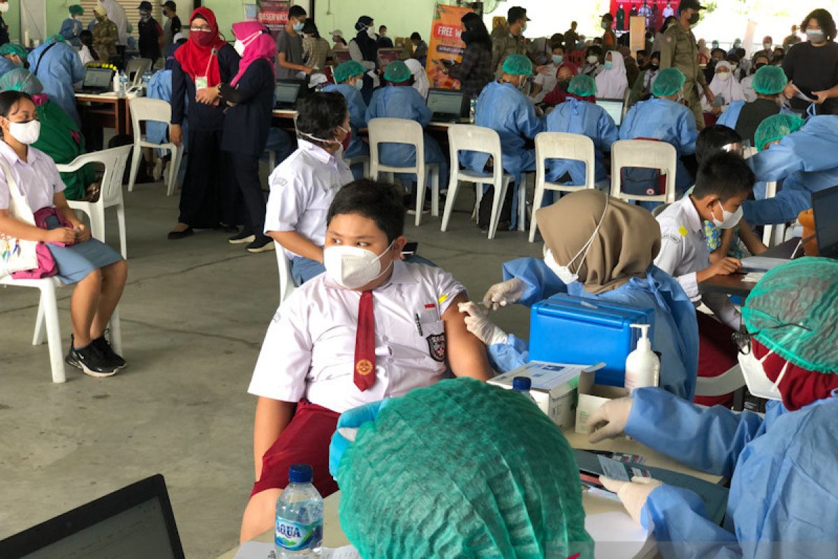 Yogyakarta intensifkan pelayanan vaksinasi COVID-19 bagi pelajar