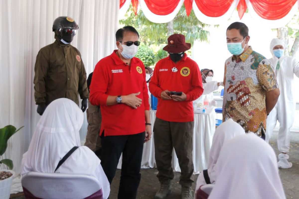 Kota Semarang peroleh bantuan laboratorium bergerak dan vaksin dari BIN