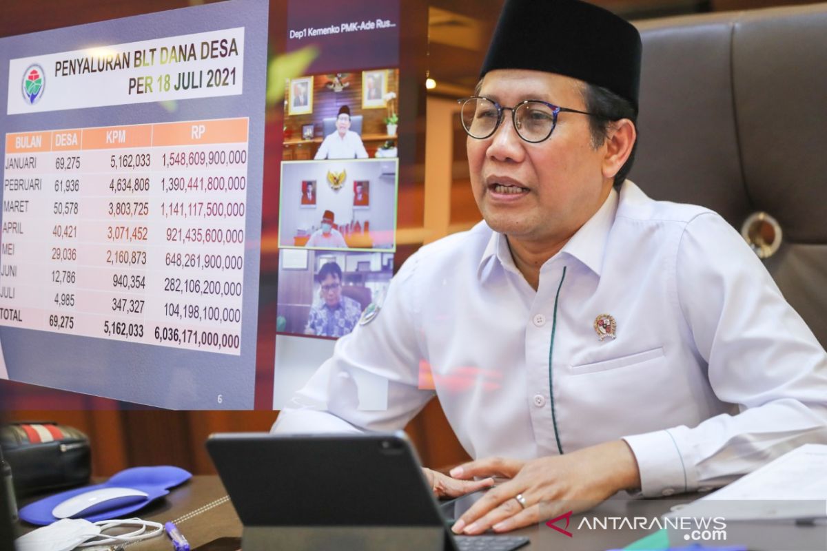 Mendes: BLT Dana Desa jadi pendukung DTKS