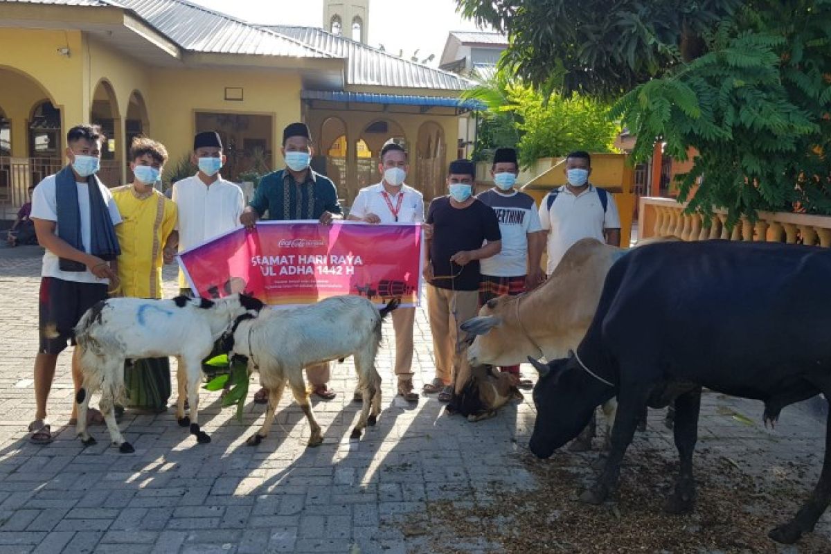 Rayakan Idul Adha 1442 H, CCEP Indonesia serahkan 145 ekor hewan kurban