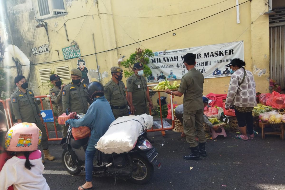 Tim Yustisi Denpasar: 112 kendaraan diputar balik selama PPKM Darurat