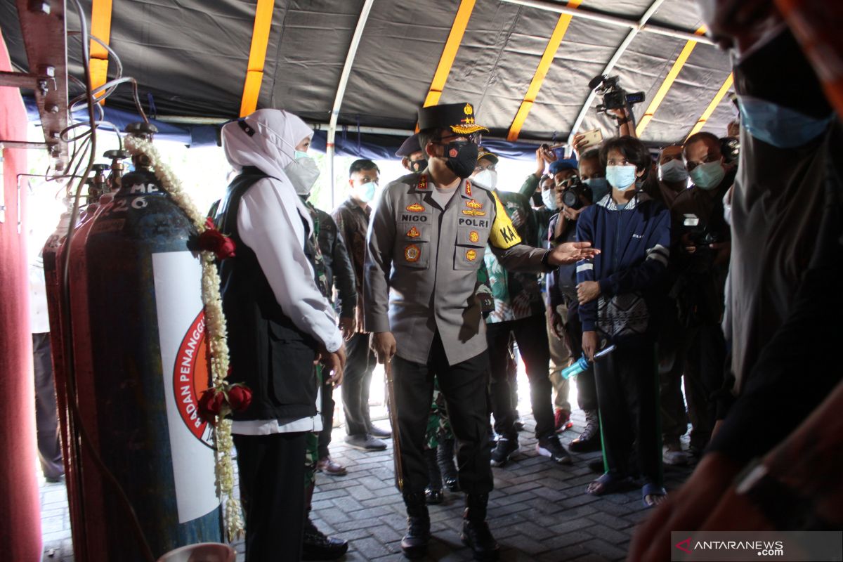 Pemprov Jatim sediakan layanan isi ulang tabung oksigen gratis di Sidoarjo