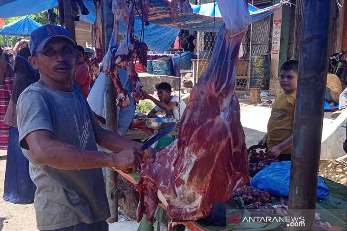 Harga daging meugang di Lhokseumawe tembus Rp180 ribu per kilogram