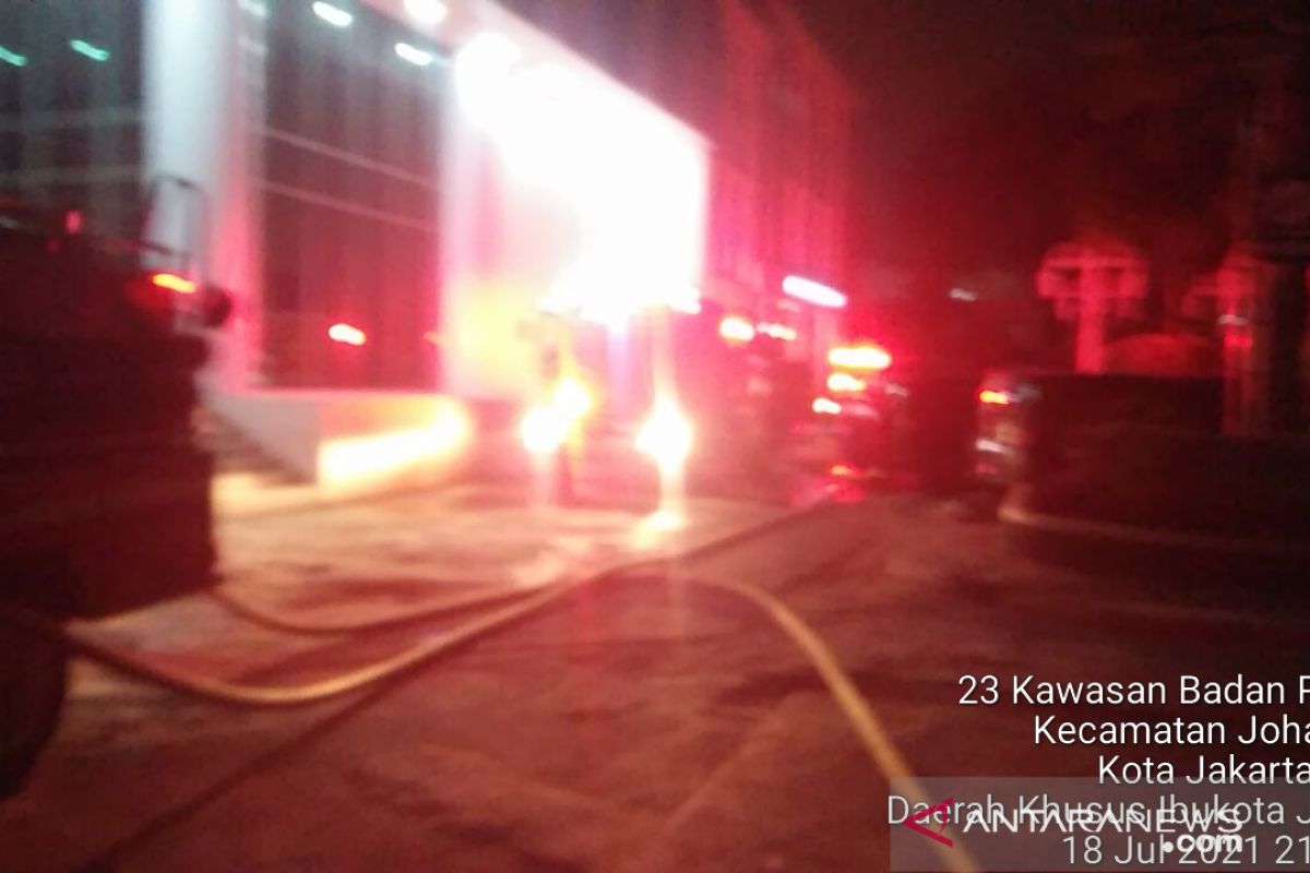 Kantor BPOM Jakarta Pusat terbakar berhasil ditangani