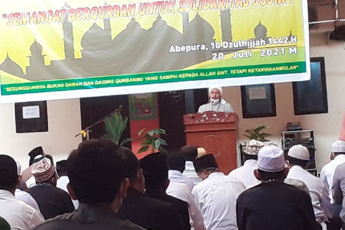 Khatib Ali Mahfudzi: Ibadah kurban tingkatkan kepedulian sosial manusia