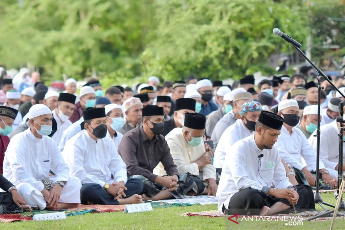 Shalat id di lapangan, ini harapan Wali Kota Sabang soal pandemi