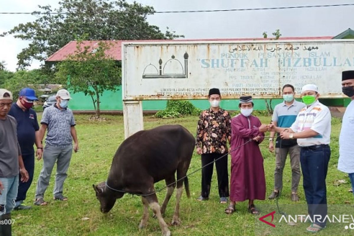 Kejati Maluku salurkan hewan kurban kepada Ponpes dan masjid, begini penjelasannya