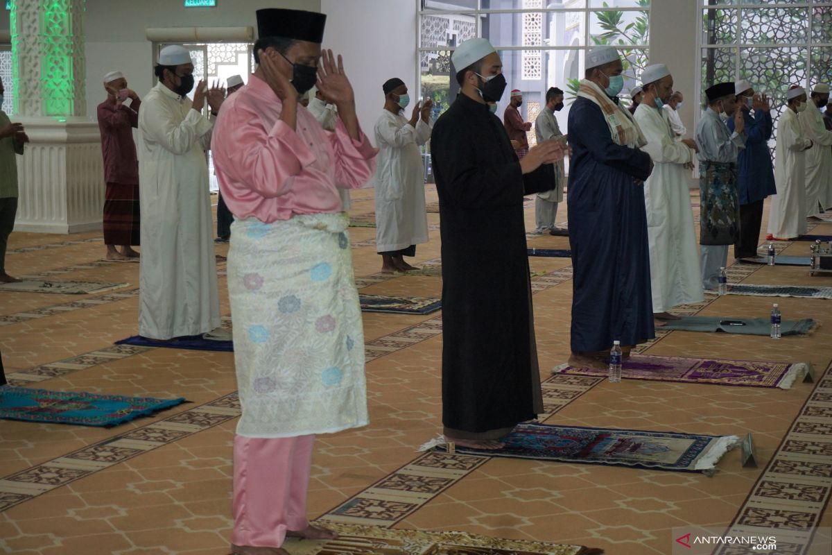 Shalat Idul Adha dilakukan dengan jamaah terbatas di Kuala Lumpur