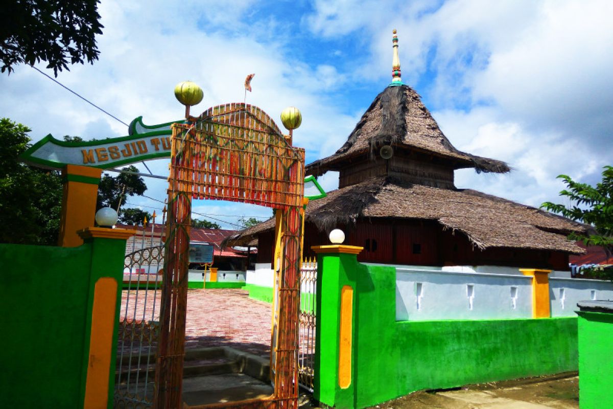 Ada pawai hadrat, Masjid tua Wapauwe-Maluku tunda penyembelihan kurban