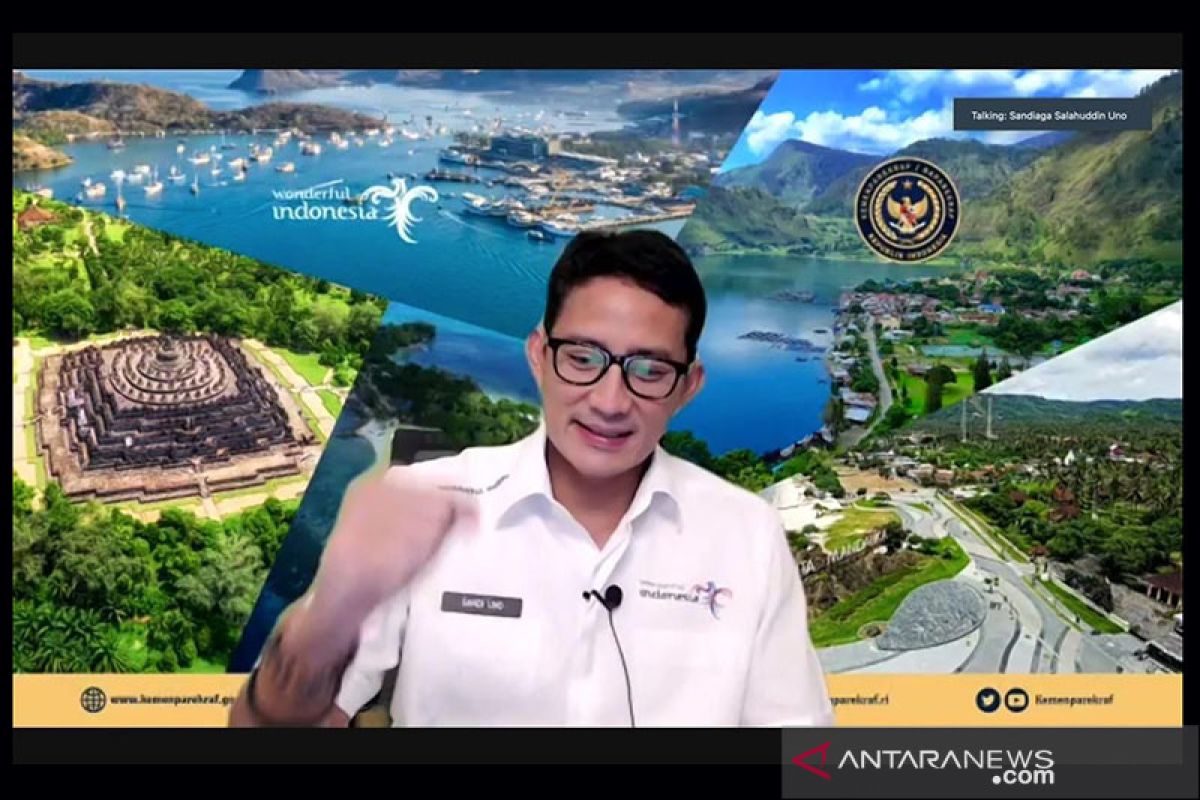 Sandiaga gandeng Perhimpunan Pelajar Indonesia promosikan parekraf