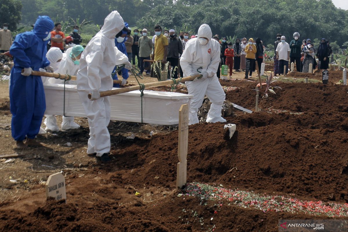 Kasus kematian akibat COVID-19 di Karawang tambah tiga jadi 1.938 orang