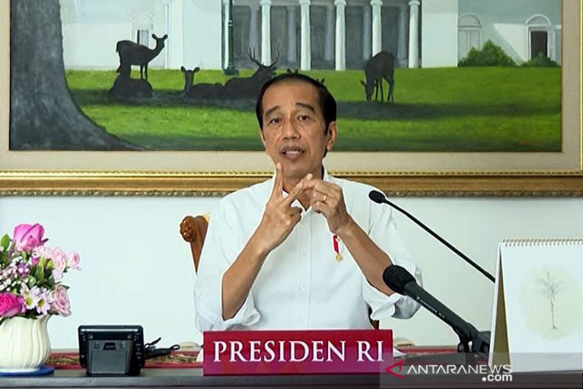 Presiden: Butuh kepemimpinan kuat untuk hadapi pandemi