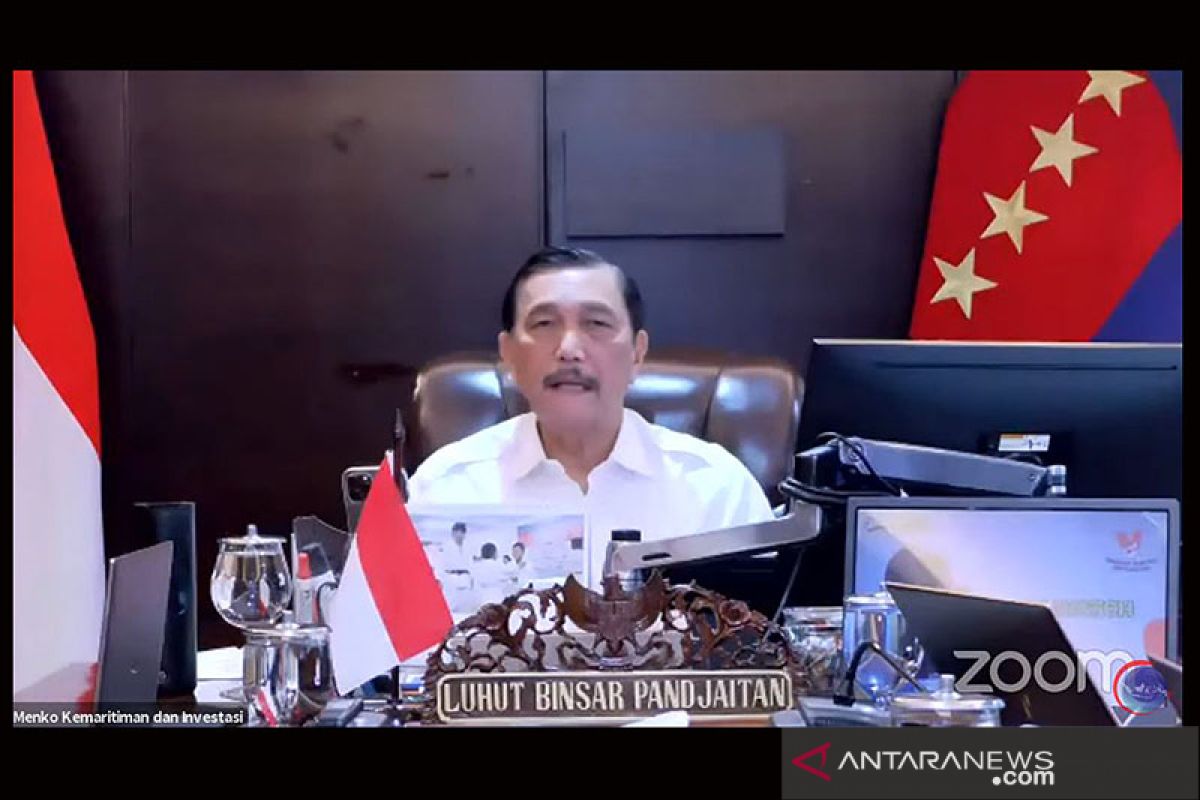 Luhut sebut varian delta tersebar lebih cepat di wilayah industri