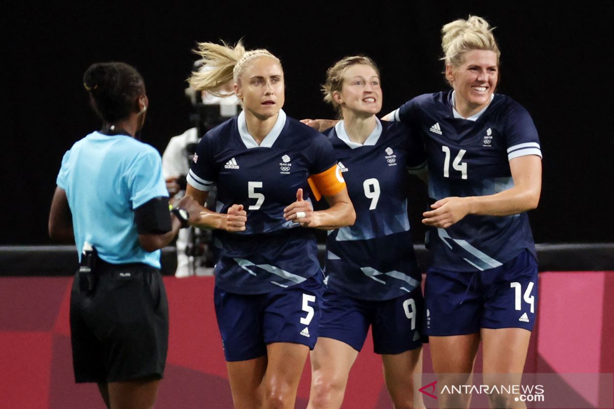 Tim sepak bola putri Britania Raya kalahkan Chile dua gol tanpa balas