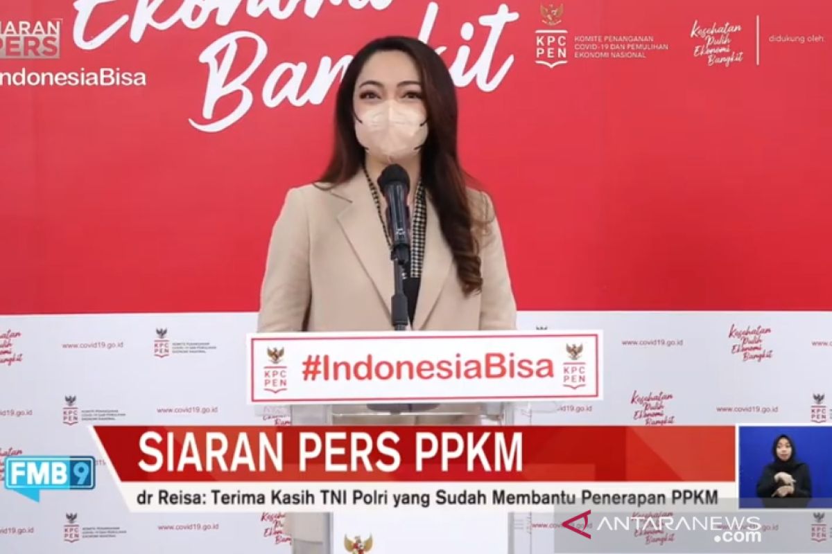 Reisa kemukakan tiga perilaku individu bertanggungjawab saat pandemi