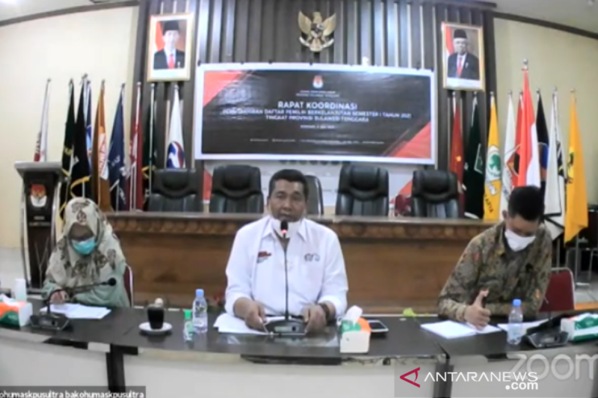 KPU Sultra sebut pendaftaran parpol Pemilu 2024 dimulai September 2022