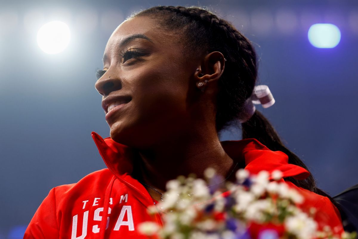 Siapa bisa kalahkan Simone Biles? Hanya Simone Biles sendiri