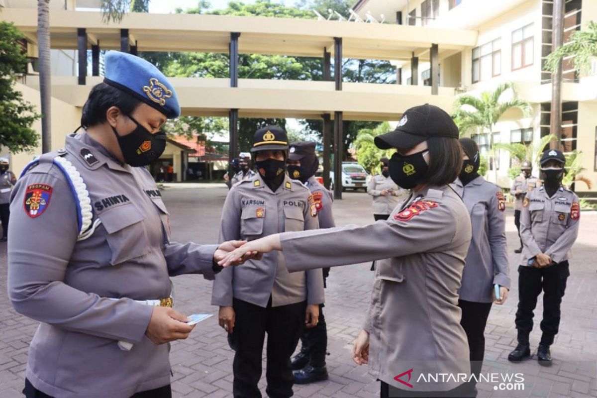 Polwan Polda Gorontalo jalani pemeriksaan Gaktiblin