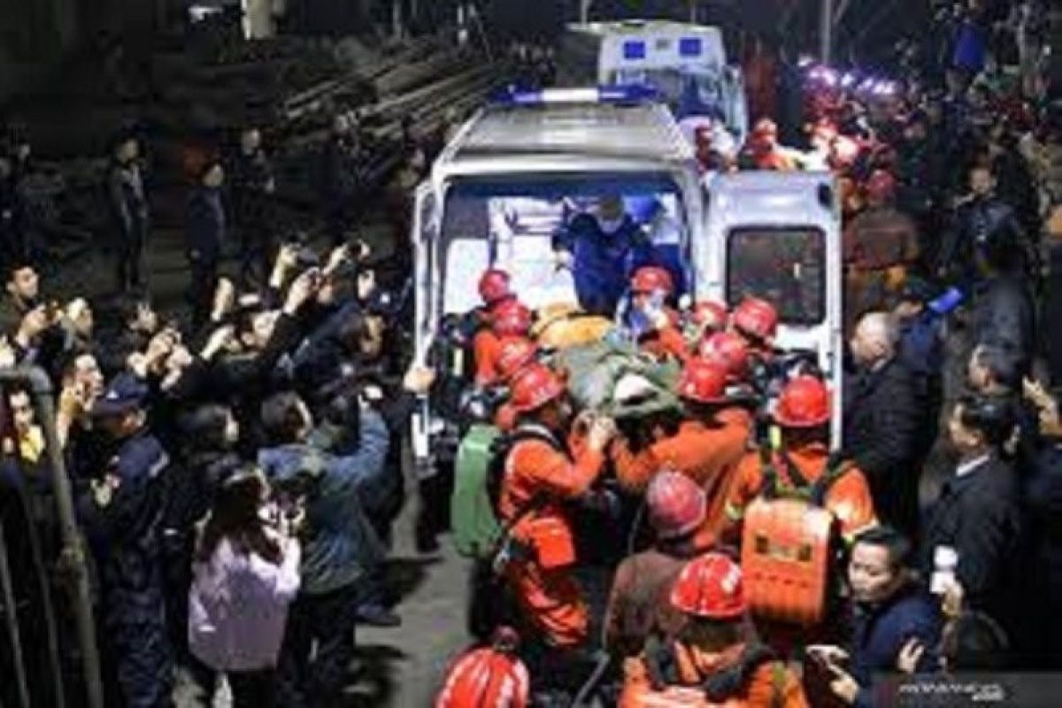15 orang tewas karena kecelakaan tambang di China