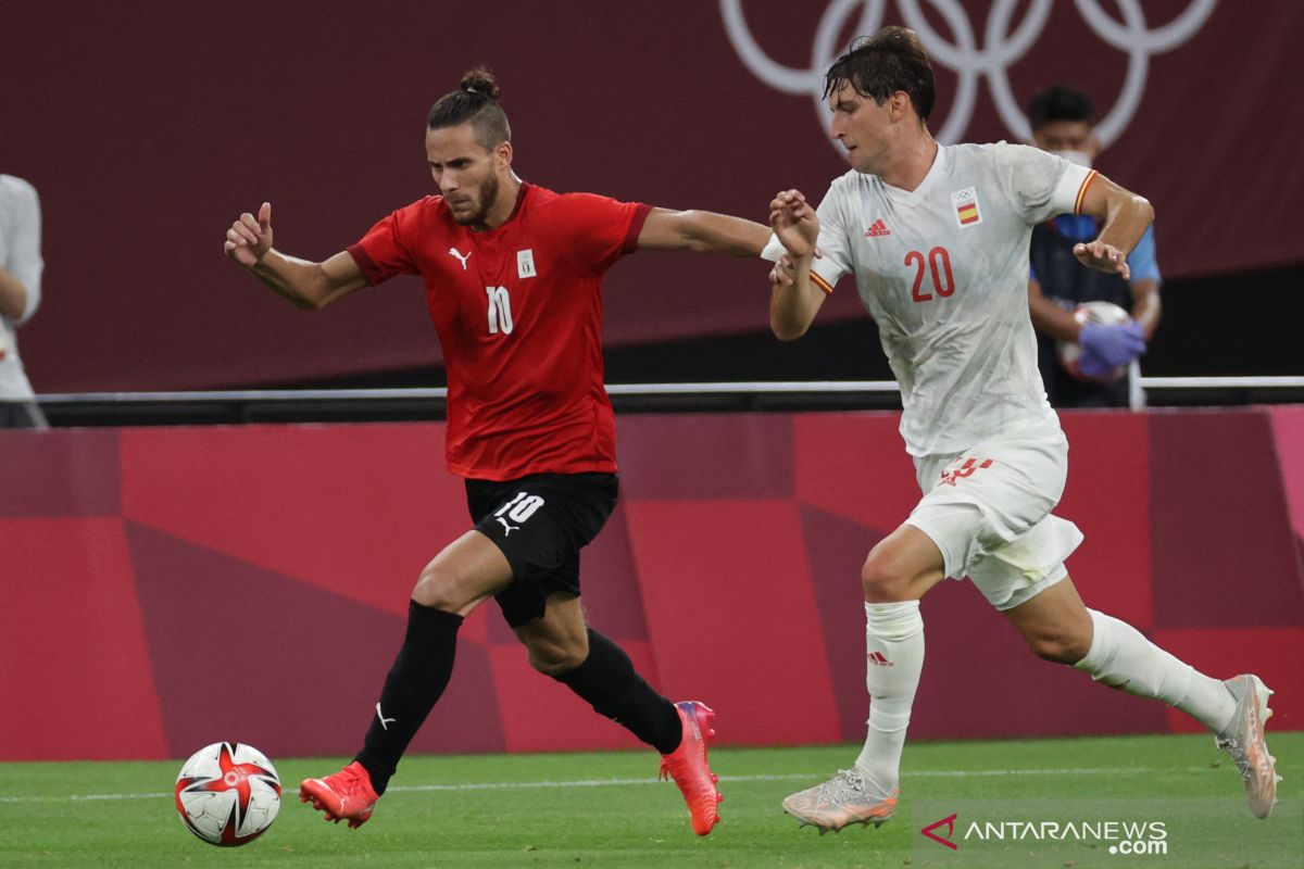 Spanyol bermain imbang dengan Mesir di laga pembukaan Grup C Olimpiade 2020
