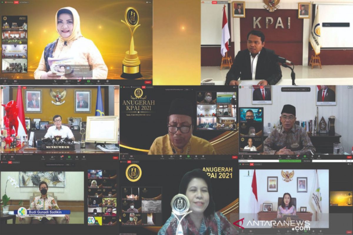 KPAI berikan anugerah bagi pelaku perlindungan anak di Indonesia