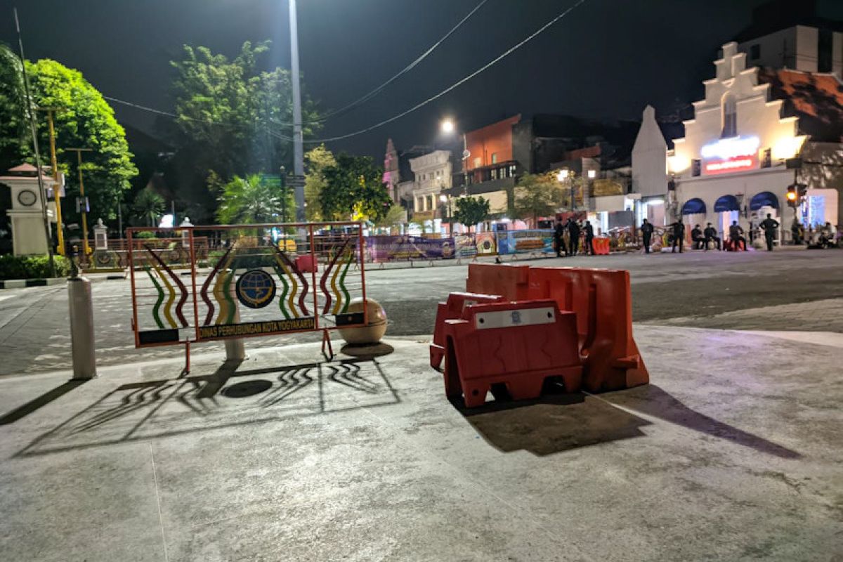 Tak lagi ditutup, Kawasan Malioboro mulai dibuka terbatas kemarin