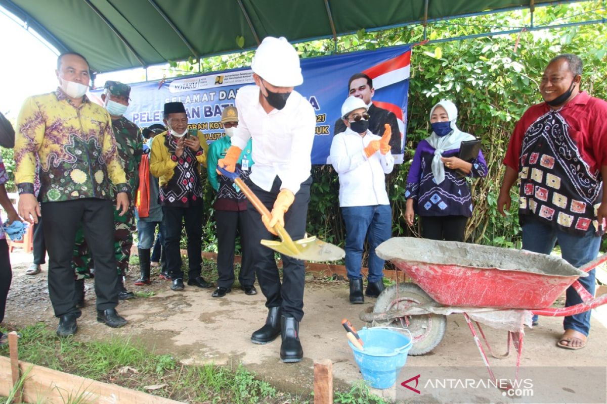 Bupati Saidi canangkan program KOTAKU di Sungai Lulut