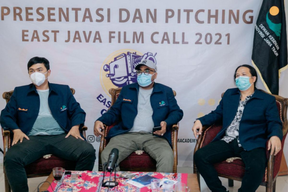 Lima proposal terpilih dalam forum presentasi dan pitching East Java Film Call 2021