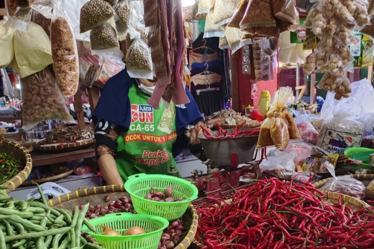 Pemkot Bandarlampung pastikan stok pangan selama PPKM aman