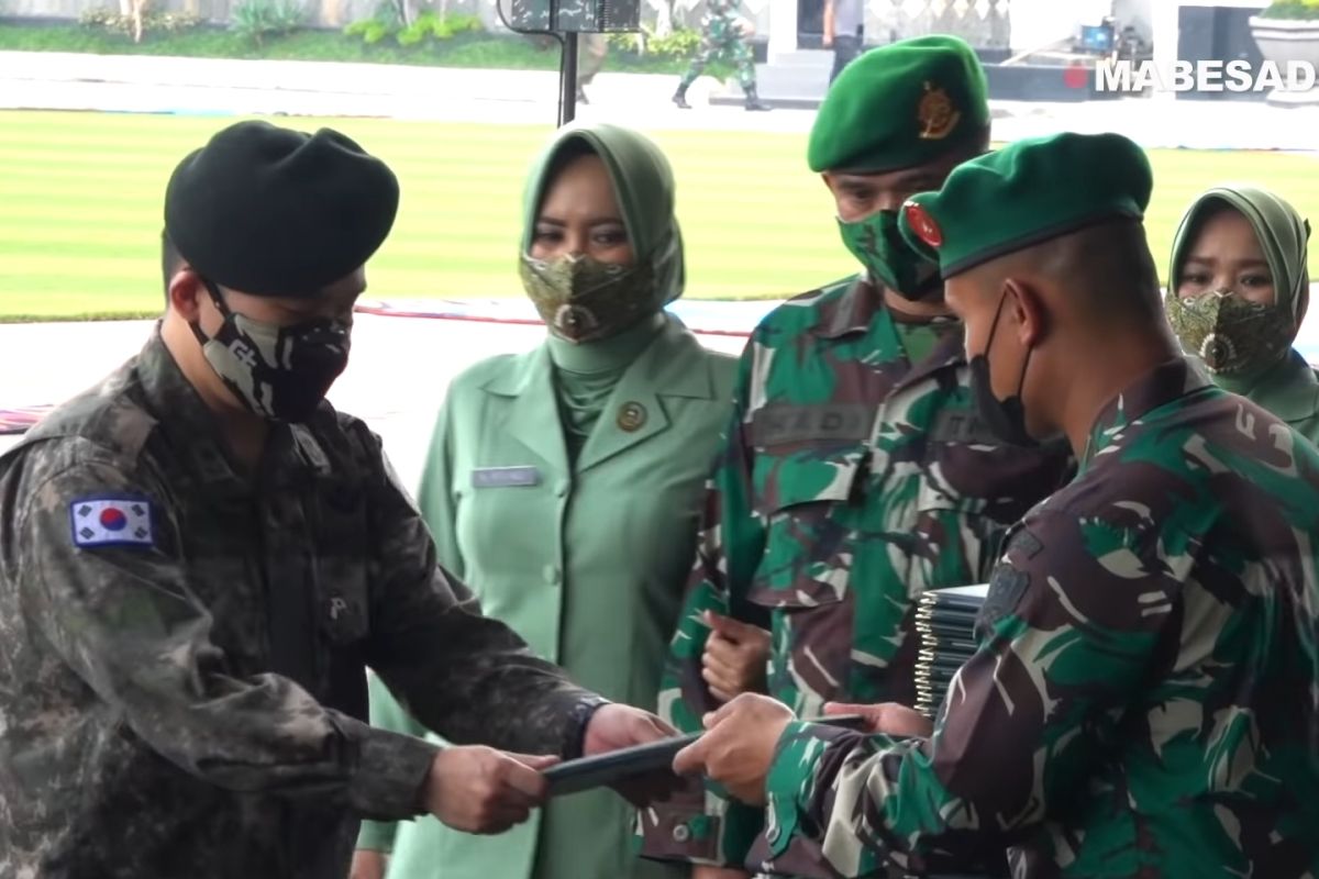 Perwira AD Korea Selatan sampaikan kesan ikuti Seskoad TNI AD