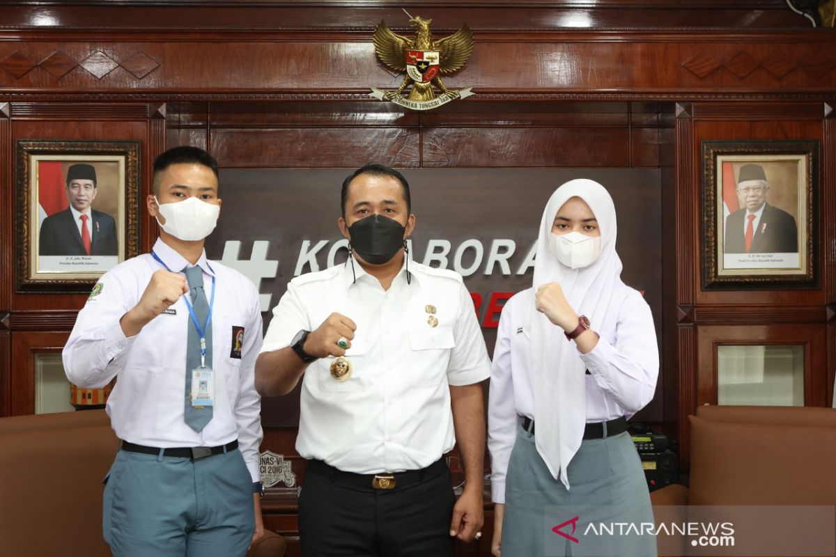 2 siswa SMA terpilih calon Paskibraka, Wakil Wali Kota Medan apresiasi