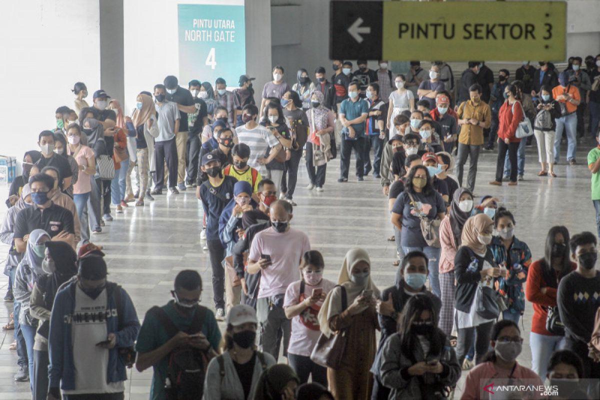 20.673.079 jiwa penduduk Indonesia telah menerima vaksin lengkap
