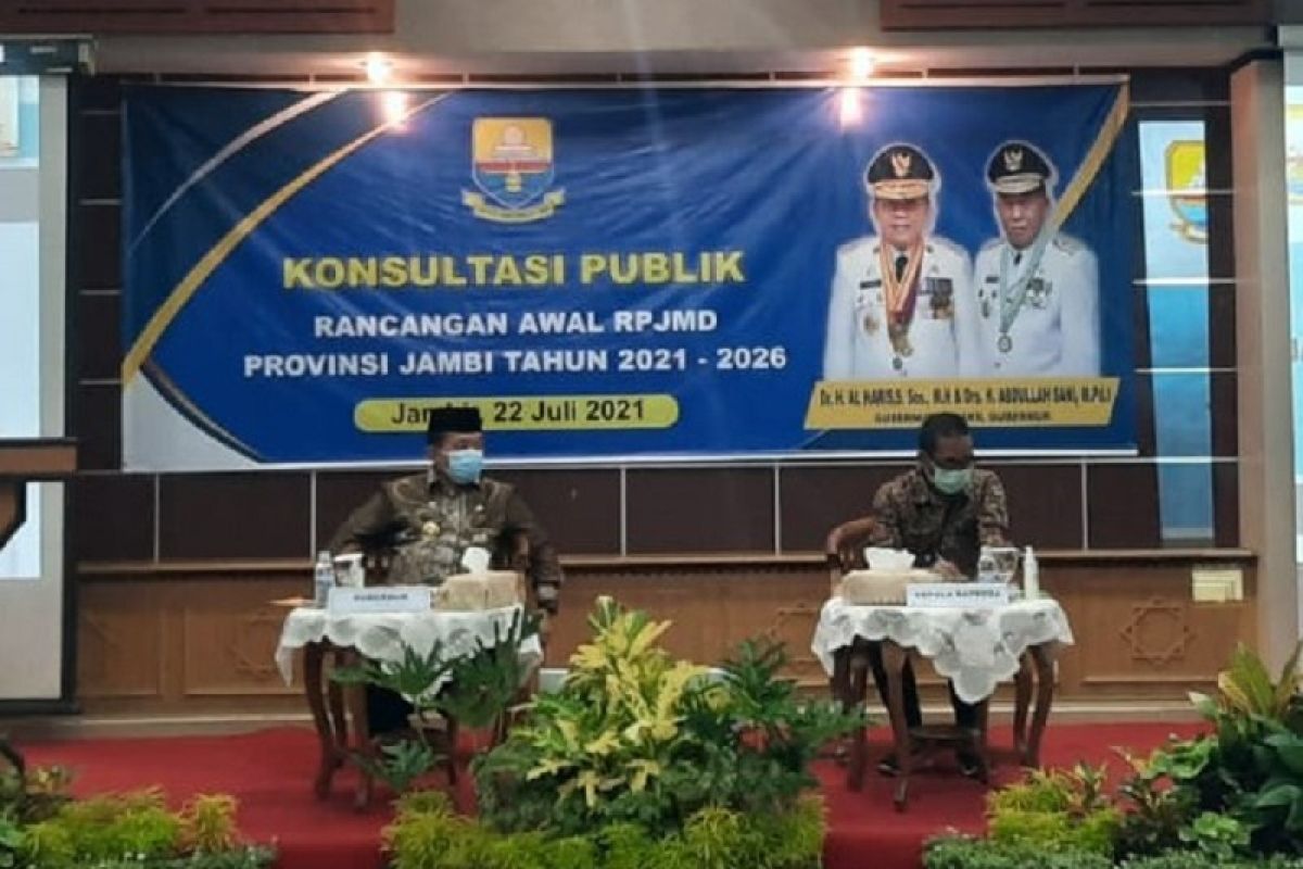 Provinsi Jambi targetkan akhir tahun 2021 RPJMD disahkan