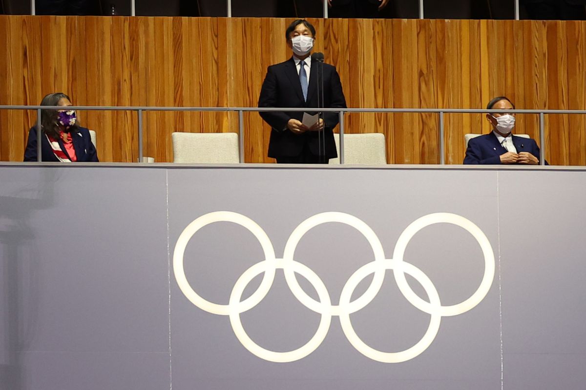 Kaisar Jepang Naruhito resmi membuka Olimpiade Tokyo 2020