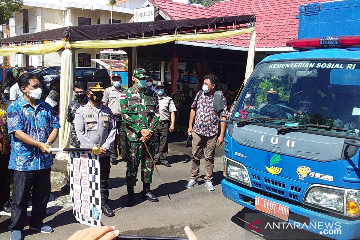 Bupati lepas bantuan cadangan beras pemerintah