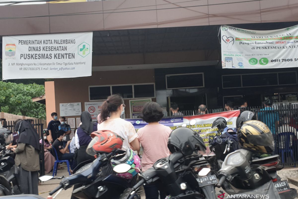 Realisasi vaksinasi COVID-19 di Kota Palembang baru 26 persen
