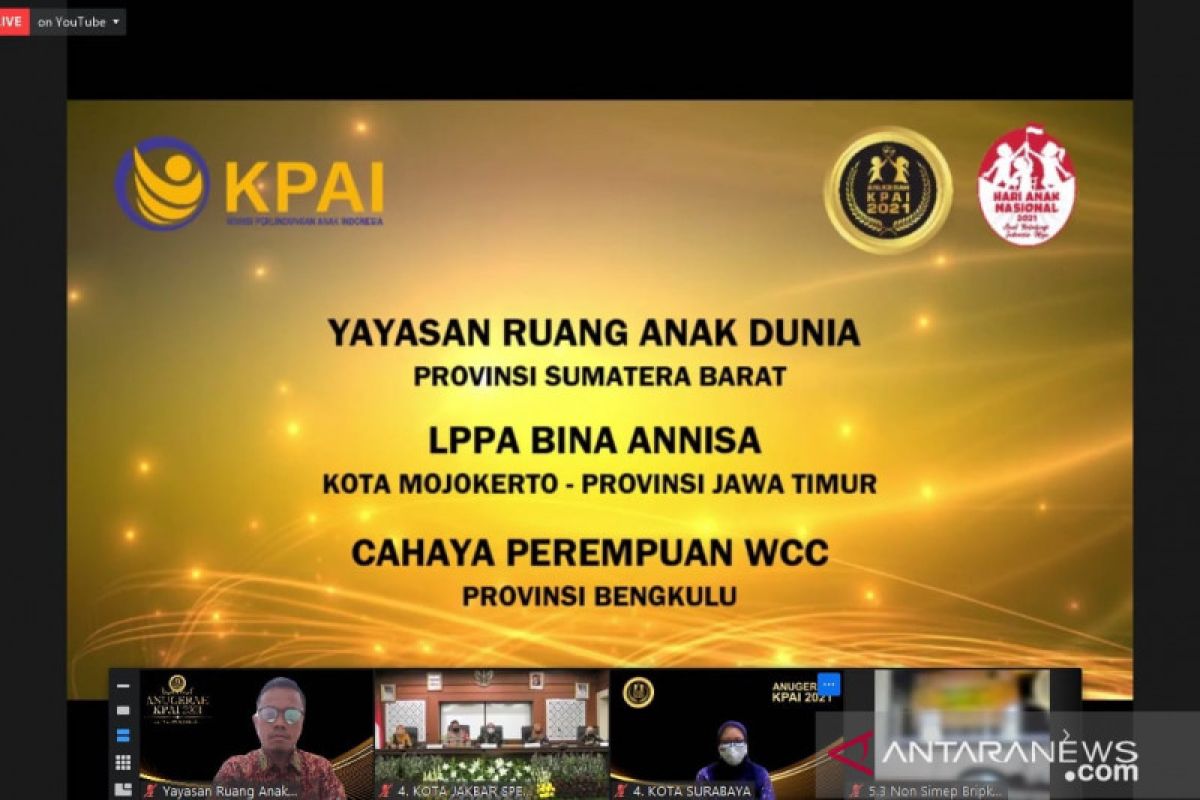 Ruandu raih Nominasi Anugerah KPAI 2021